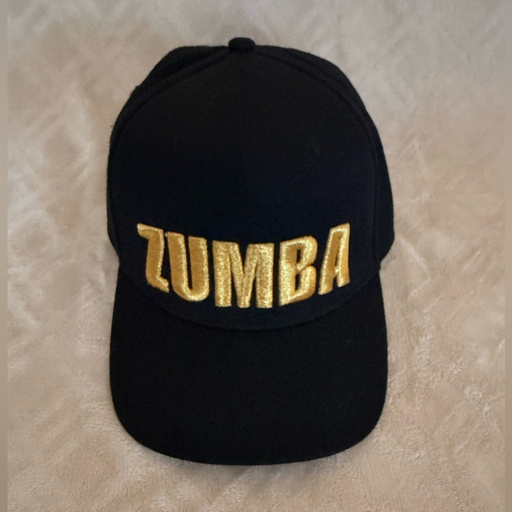 Zumba Fitness Black and Gold Cap